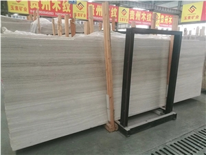 White Wood Marble Tiles & Slabs