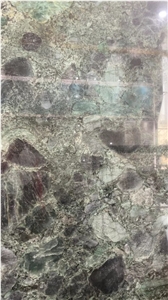 Luxury Stone Slab Granite Pollock Green Slab