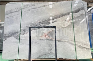 China Fishbelly White Marble For Wall Covering Polished