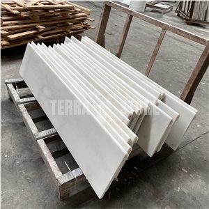 China Oriental White Marble Stair Treads Stonesteps