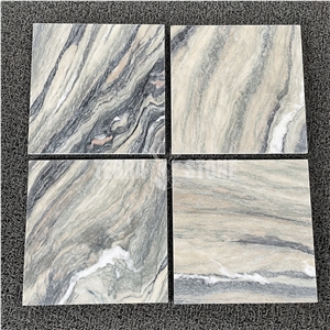 Fancy Green Marble Floor Tile 12"X12" 305X305mm Thin Tiles
