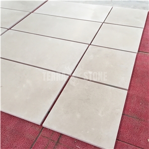 Natural Beige Limestone Exterior Wall Cladding Tiles