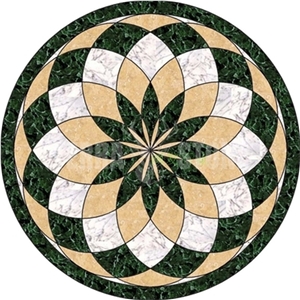 Wholesale Luxury Waterjet Marble Medallion Floor Tiles