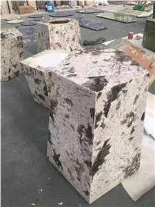 Bianco Antico Sintered Stone Furniture