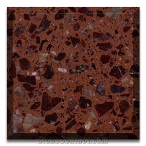 Chioggia Terrazzo Red Terrazzo Hotsale Marble Cement