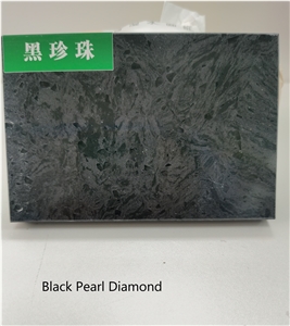 Black Diamond Artificial Quartz Grey White In Good Price