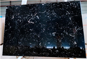 Black Silver Dragon Marble Polished Slabs  Tiles