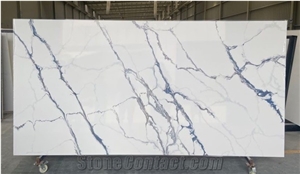 Special Tech Marble Look Artificial Engineered Quartz Slabs