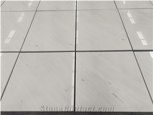 Sivec White A Grade Polished Marble Tiles Veins Matching
