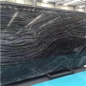 Antique Wood Marble China Black Marble Slab For Hotel