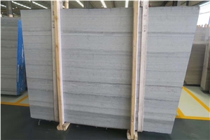 China Cheap Blue Wooden Vein Marble Slab Tile