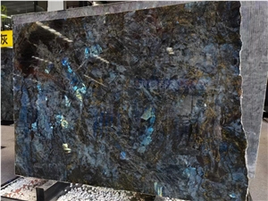 High Quality Luxury Labradorite Blue Granite Slab Tile