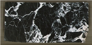 Luxury Black Marble France Napoleon Marble Slab Tile