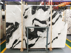 New Design Panda White Marble Chinese Marble Slab