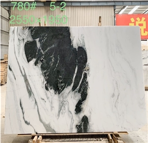 New Design Panda White Marble Chinese Marble Slab