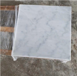 Popular White Marble Guangxi White Marble Floor Tile