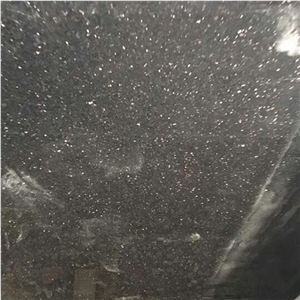 Customized Black Galaxy Granite  Tiles Suppliers