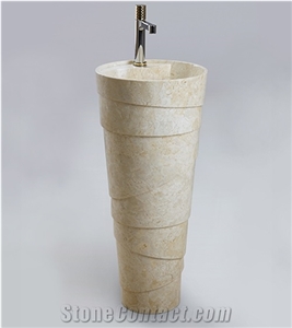 High Quality Wholesale Marble Bathroom Pedestal Standing