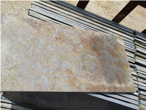 Outdoor Decoration Natural Rusty Slate Stone Wall Tiles
