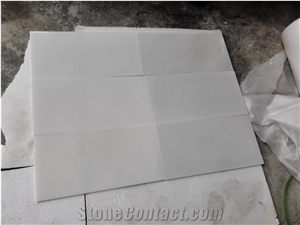 Pure White Marble Stone For Floor Tiles