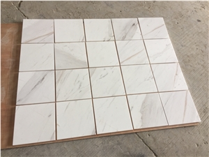 Volakas White Marble Tile For Hotel Lobby Wall Decoration