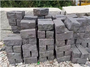 Good Quality Viet Nam Black Granite Used For Paver & Cobbles