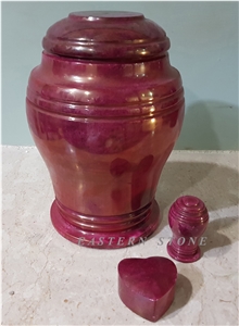 FUNERAL URNS ONYX STONE COLORED