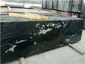 Black Granite With White Veins Ice Ink Granite From China