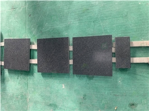 Commercial Use Black Pearl Granite Tiles For Hotel Project