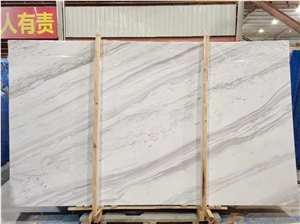 Good Quality Volakas White Marble Slabs Option