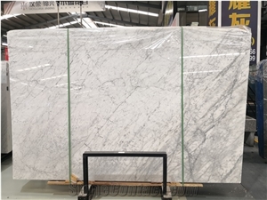 New Slabs White Marble Carrara White Marble