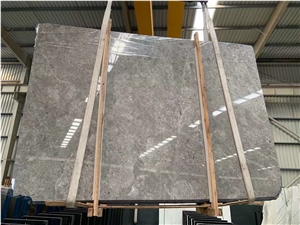 Tundra Grey Marble Light Grey Marble Slabs Competitive Price