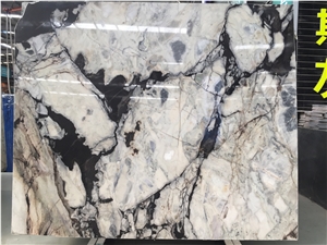White Black Veins River South Marble Tiles And Slabs Luxury