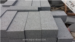 Slanted Chiseled Sesame Grey /G654 Granite / Road Paver