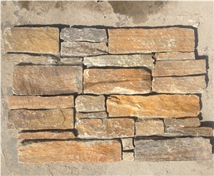 Popular Yellow Slate Culture Stone Tile