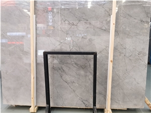 Arabescato Grey Marble Slabs Floor Wall Tiles