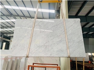 Carrara White Marble Slabs