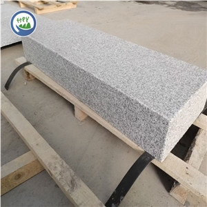 Grey Granite Block Exterior Steps For Project