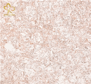 Pink Artificial Marble Stone Wall Slabs Tiles