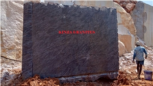 Vizag Blue Granite Blocks / Bhama Blue Rough Granite Blocks