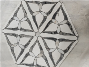 Watrer  Jet Marble Tiles Marble  Mosaic