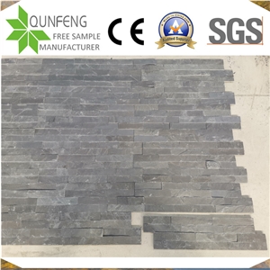 China Interior/Exterior Stone Z Black Slate Wall Panel