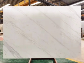 Delicate Colors Volakas White Customized Artificial Marble