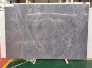 Highly Polished Hermes Grey Blue Shade Artificial Marble