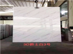 Volakas White China Factory Manufacture Artificial Marble