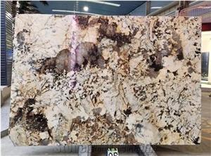 Golden Butterfly Brazil Origin Polished Granite Slabs