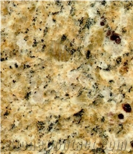 Popular Stone Brazil Gold Polished Granite Slab