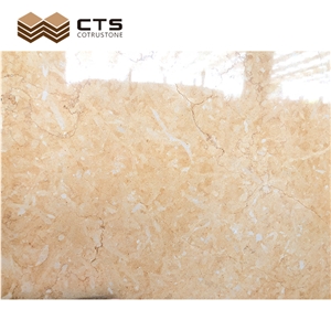 Gold-Beige Limestone Background Soft Interior Decor Tiles