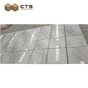 Marble Tiles 600Mm*600Mm Thickness Guangxi White Economic