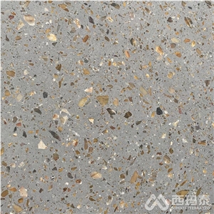 Brand Quality Cement Terrazzo Tile Marble Veins Indoor